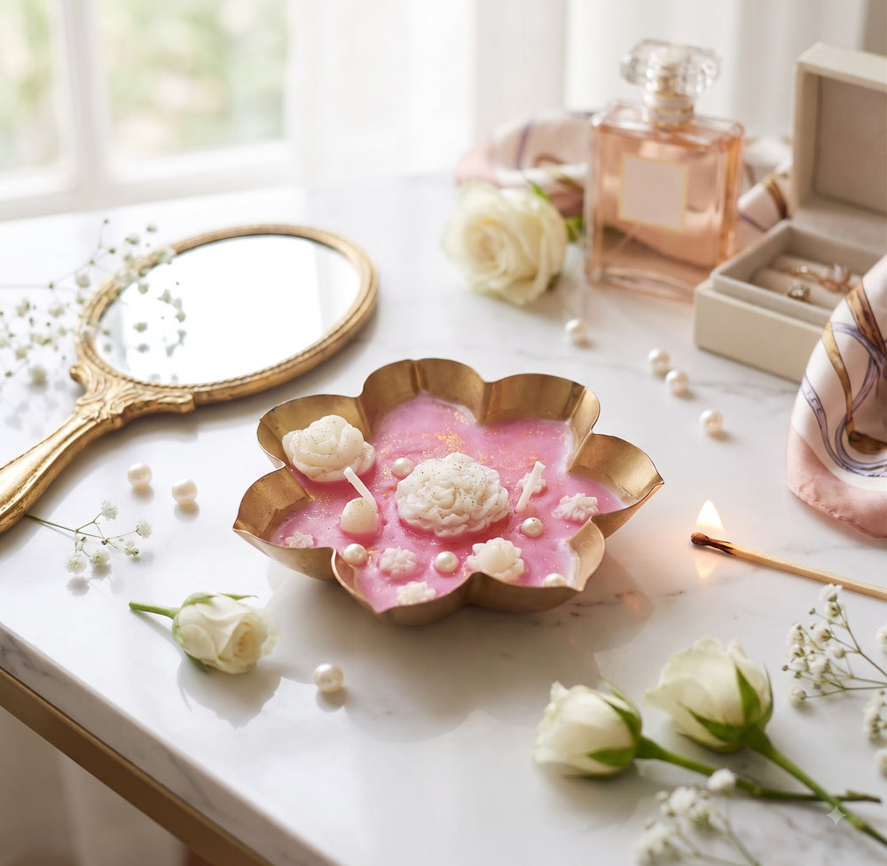The Urli Bloom Candle