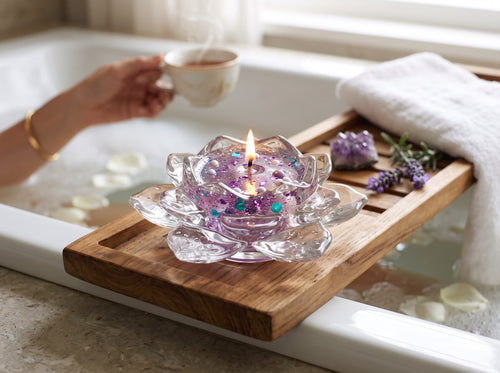 The Lotus Candle