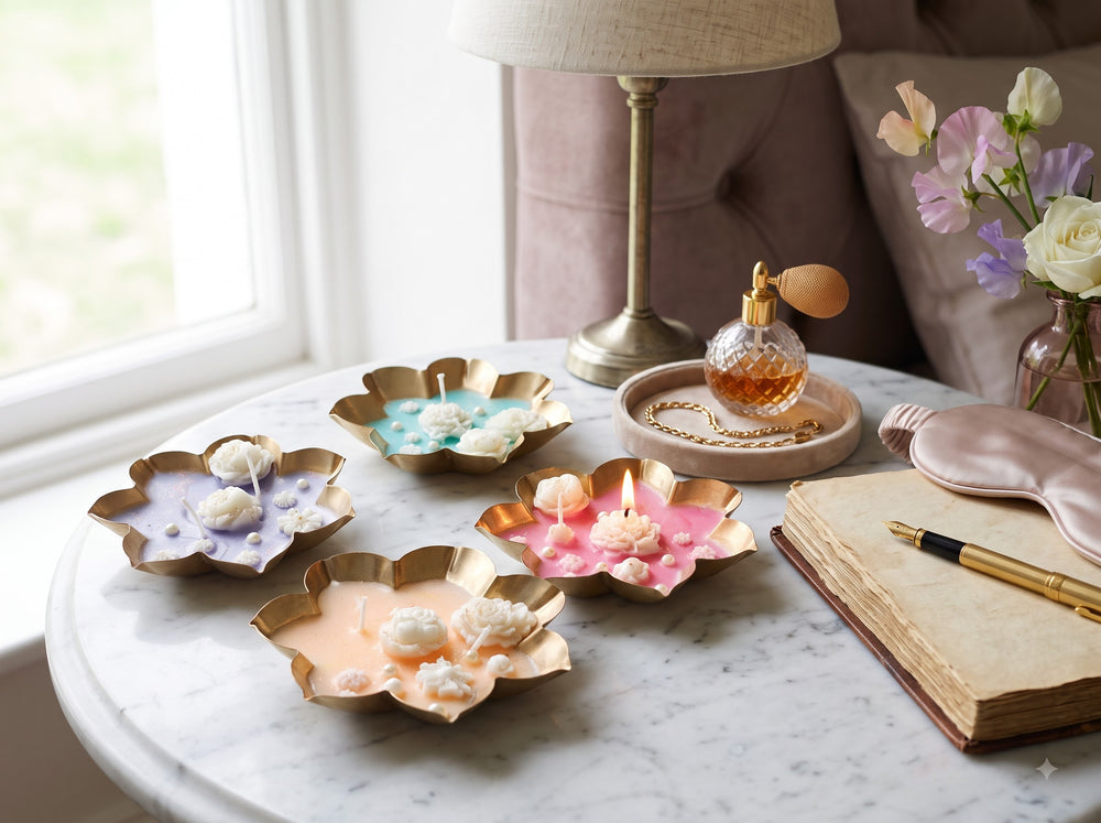 The Urli Bloom Candle