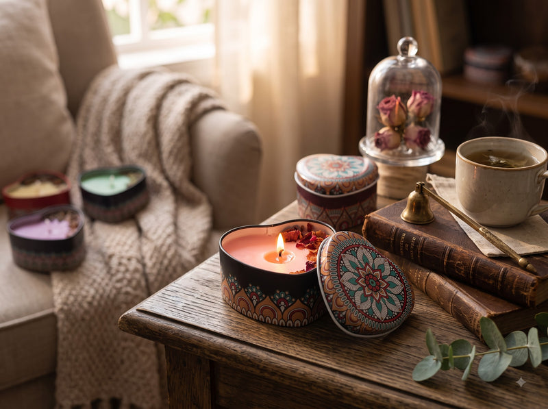 The Mandala Candle