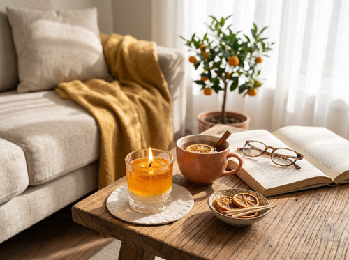 The Citrus Sunrise Candle