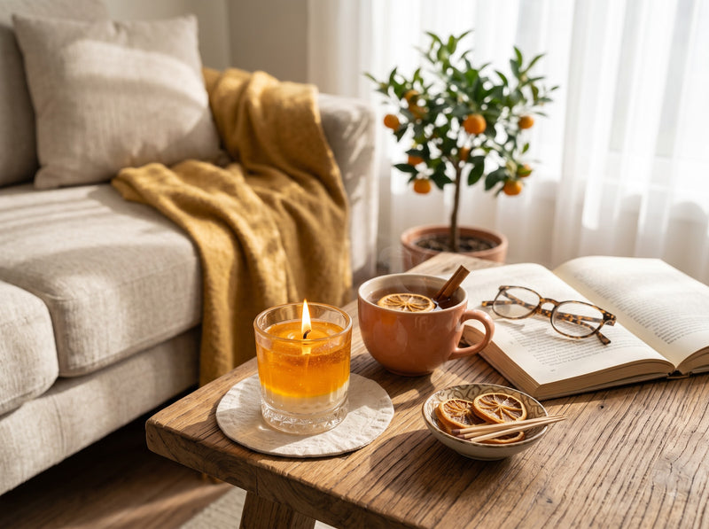 The Citrus Sunrise Candle